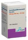 LEVODOPA/BENSERAZIDE Devatis cpr 125 mg fl 100 pce