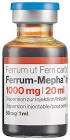 FERRUM Mepha Inject 1000 mg/20ml flac 20 ml
