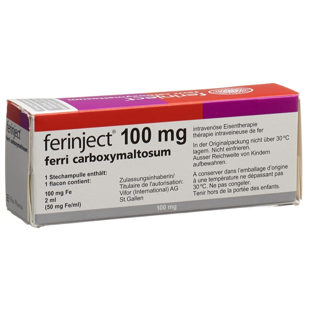 FERRUM Mepha Inject 1000 mg/20ml flac 20 ml