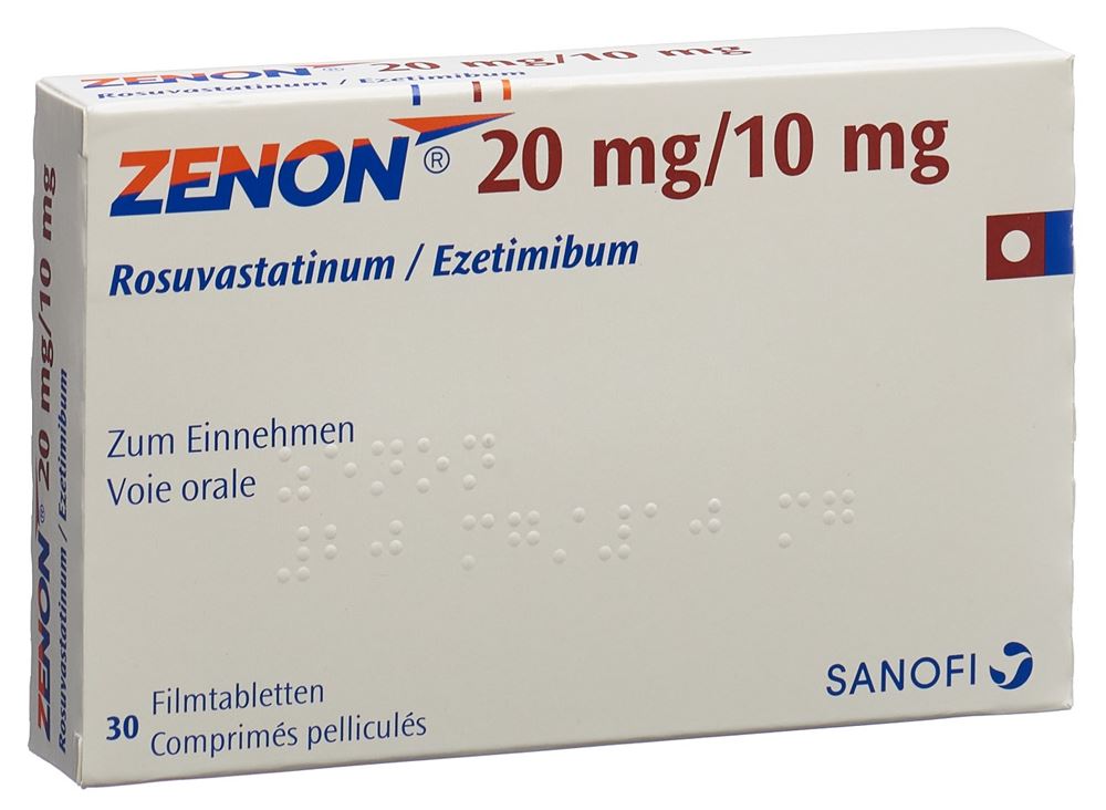 ZENON cpr pell 20 mg/10 mg 30 pce