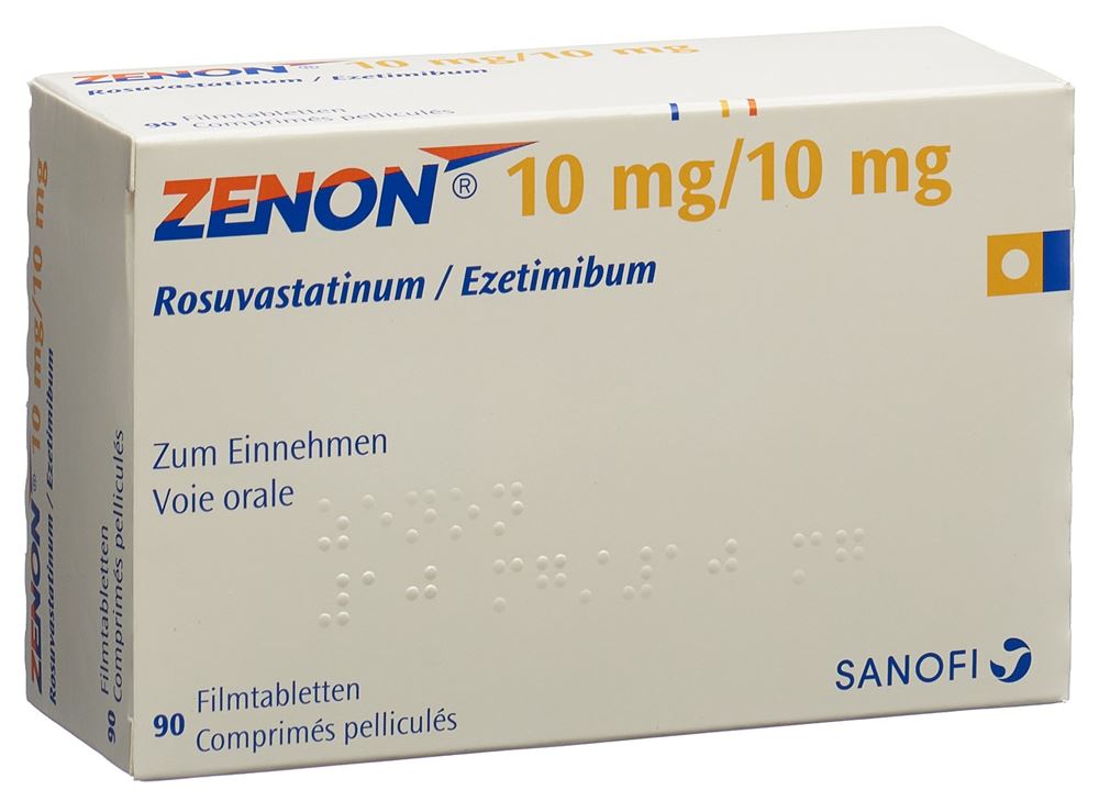 Zenon 20 mg/10 mg, comprimés pelliculés