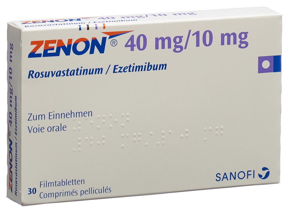 ZENON cpr pell 40 mg/10 mg 30 pce