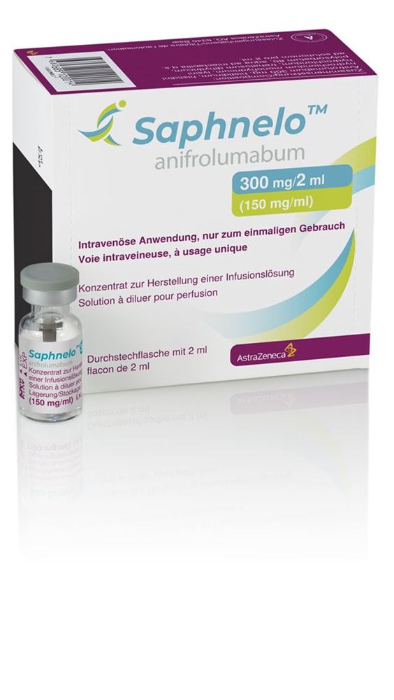 Saphnelo 300 mg/2 ml, Konzentrat zur Herstellung einer Infusionslösung