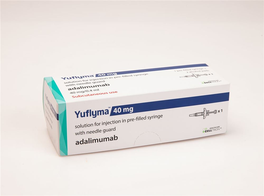 YUFLYMA 40 mg/0.4ml ser pré protè-aiguille