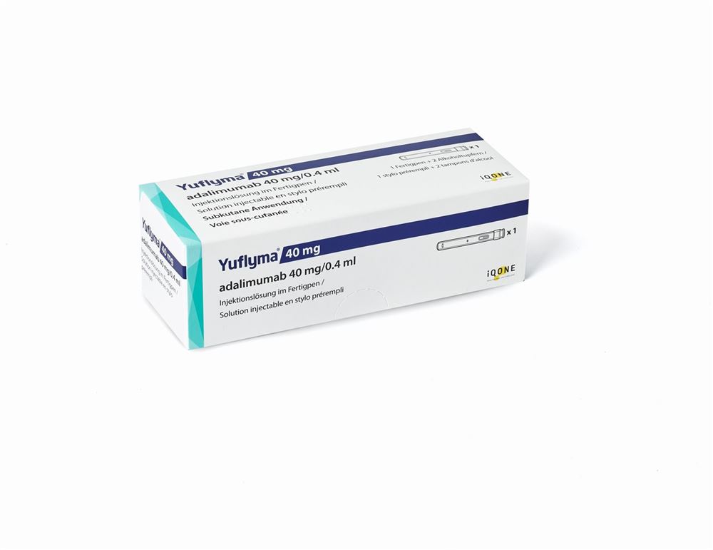 Yuflyma 40 mg, solution injectable en stylo prérempli