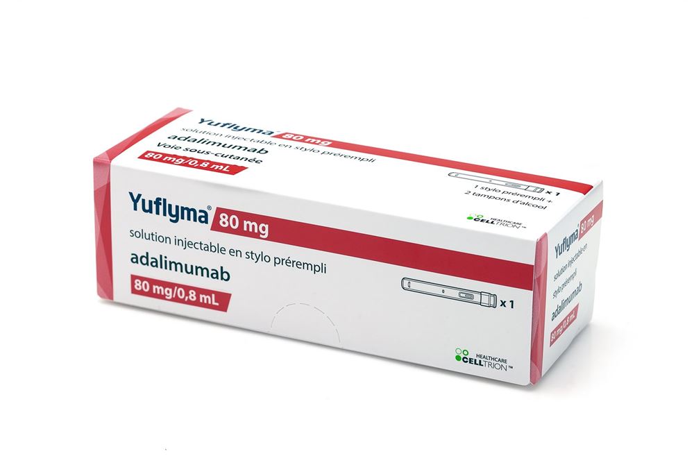Yuflyma 80 mg, solution injectable en stylo prérempli