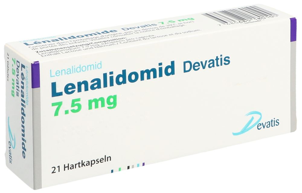 Lenalidomid Devatis 7.5 mg, Hartkapseln