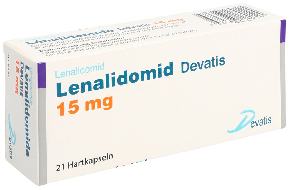 Lenalidomid Devatis 15 mg, Hartkapseln
