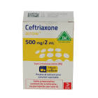 CEFTRIAXON Lagap 500 mg i.v. / 500 mg / 10 flacon(
