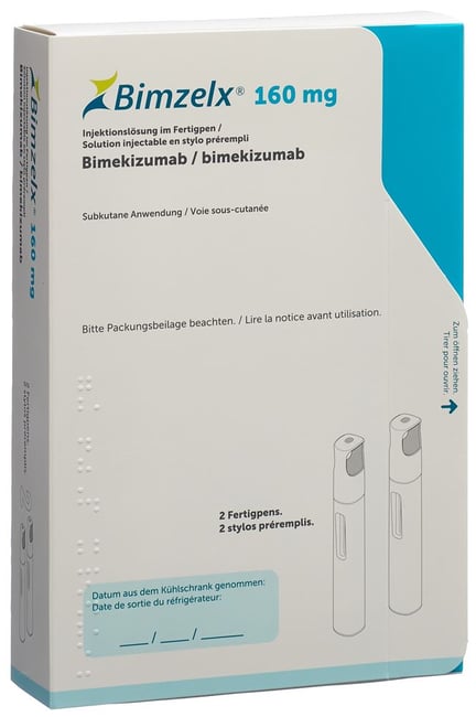 BIMZELX 160 mg/ml ser pré (emb double) 2 x 1 ml