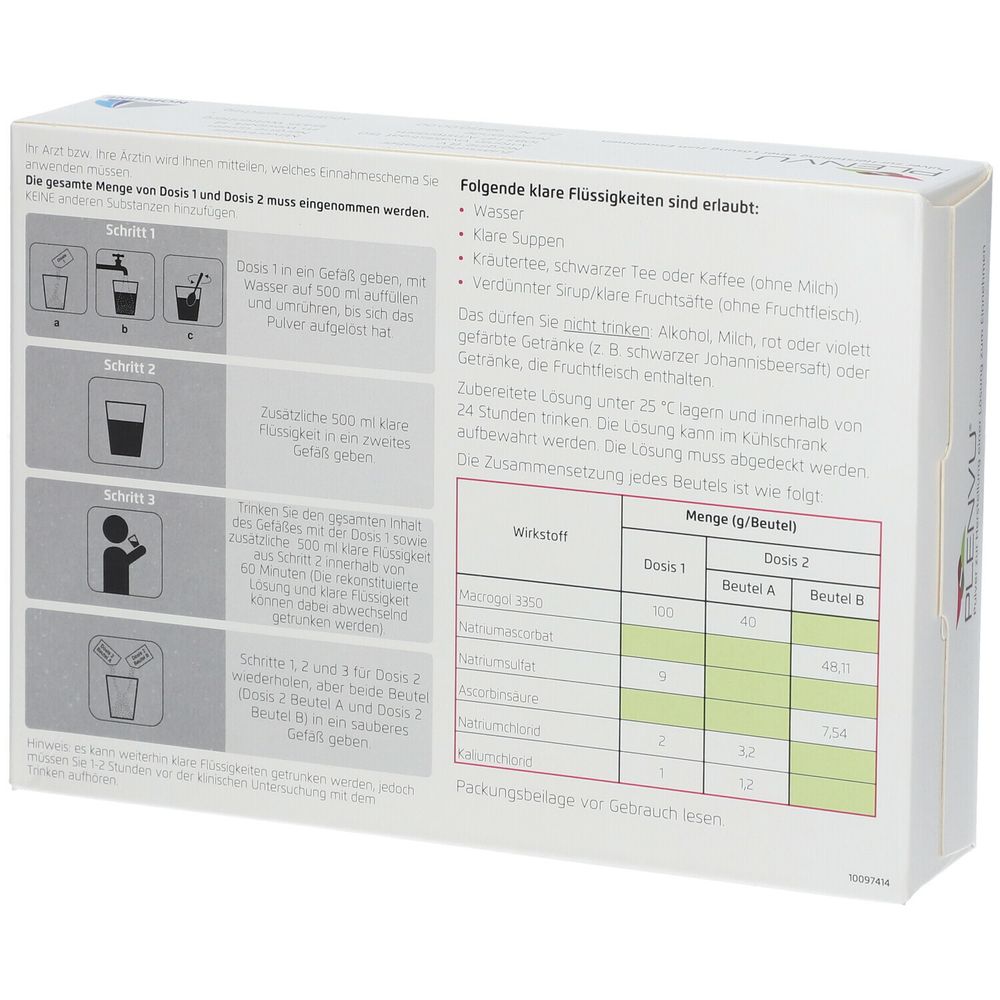Emge Biomed, Pulver zur Herstellung einer Lösung zum Einnehmen