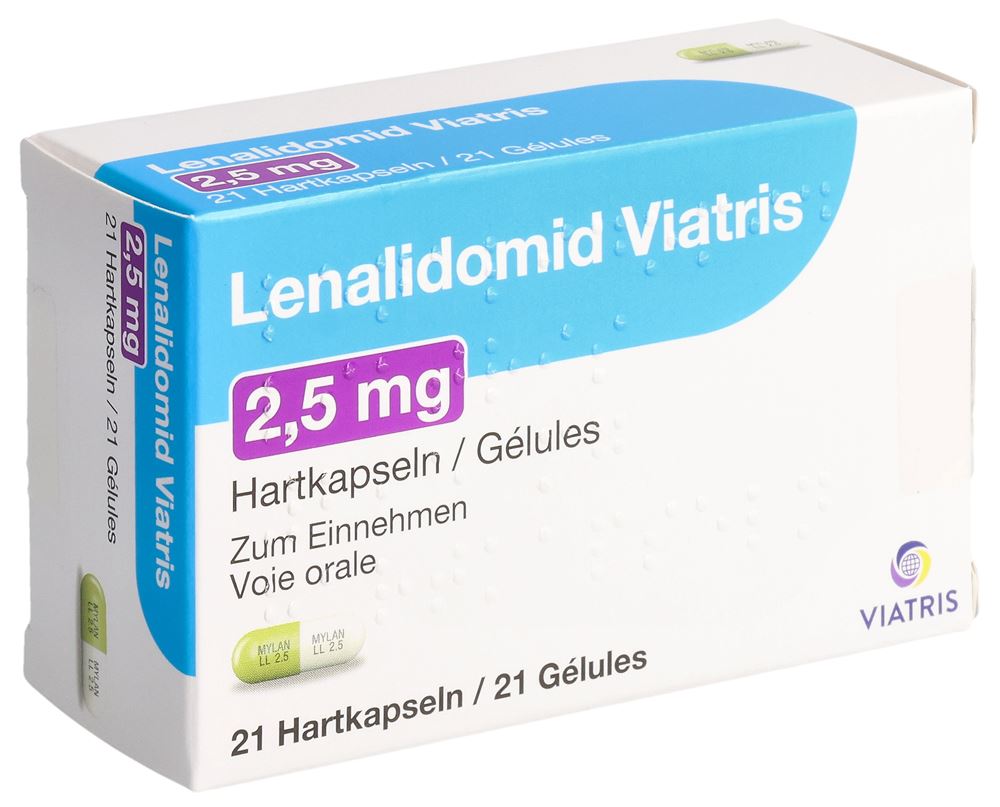 Lenalidomid Viatris 2.5 mg, Hartkapseln