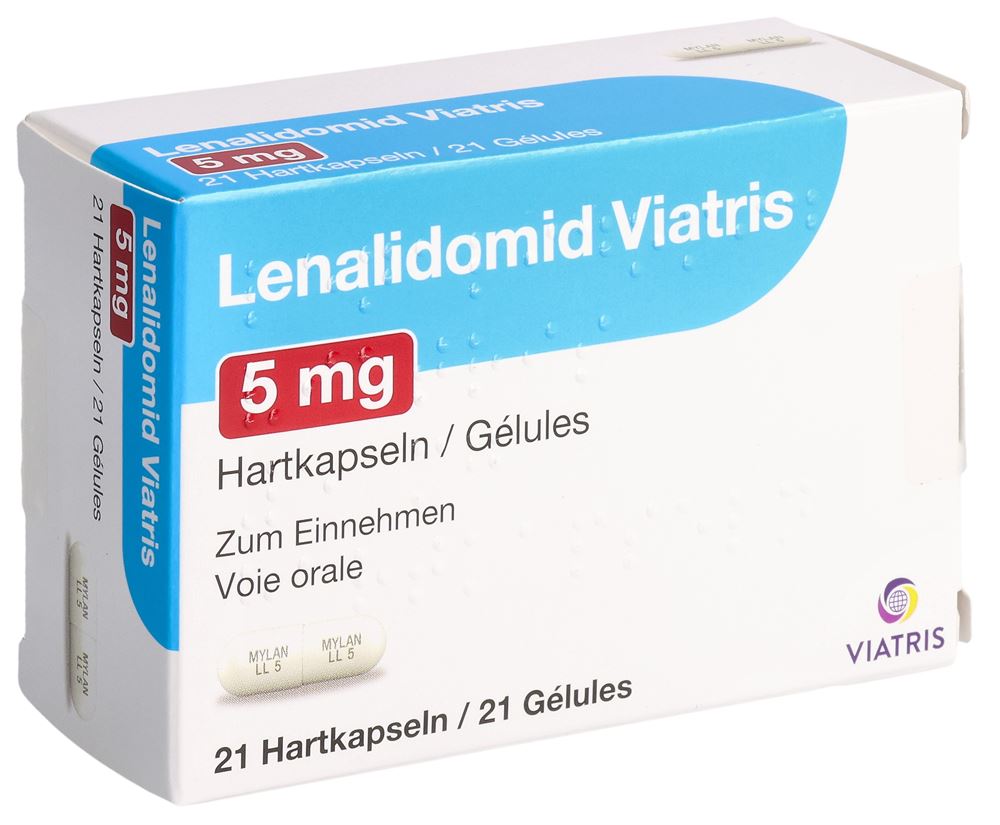 Lenalidomid Viatris 5 mg, Hartkapseln