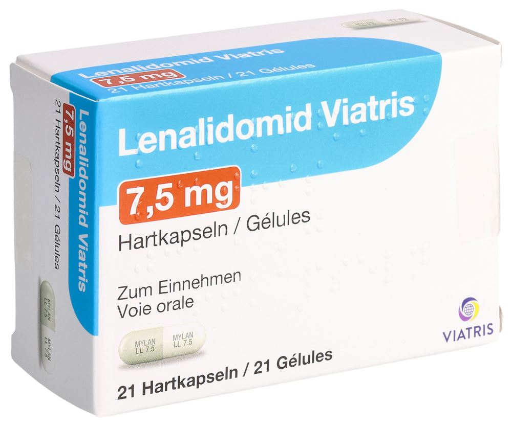 LENALIDOMID Viatris caps 7.5 mg 21 pce