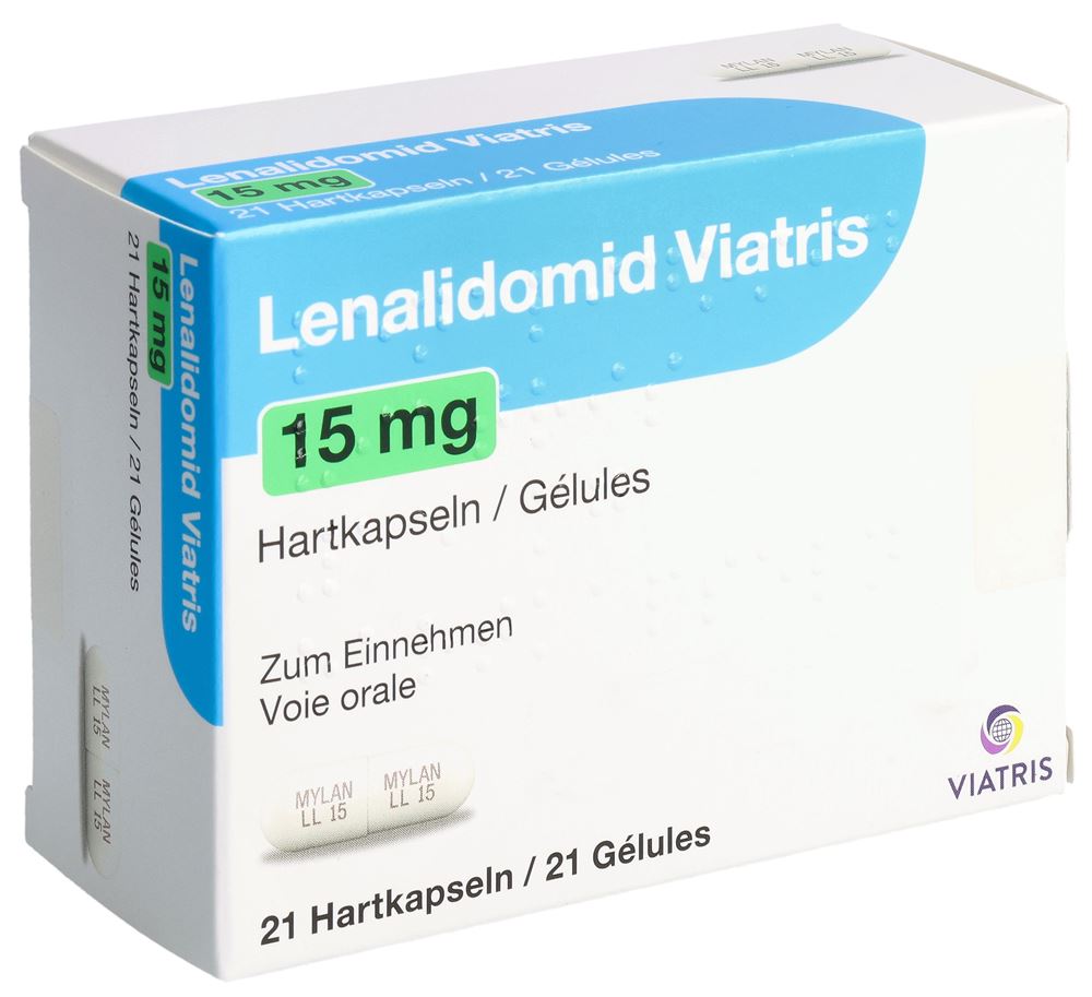 Lenalidomid Viatris 15 mg, Hartkapseln
