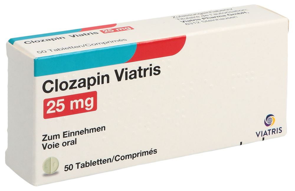 CLOZAPIN Viatris cpr 100 mg 50 pce