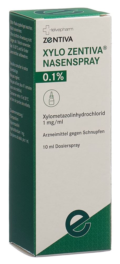 Xylo Zentiva 0.1% Nasenspray, Lösung