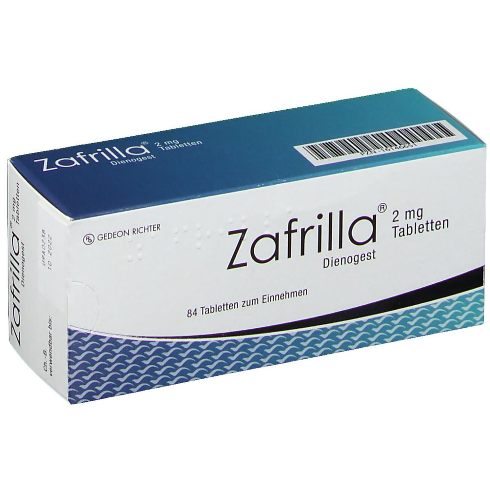 Zafrilla 2 mg, Tabletten