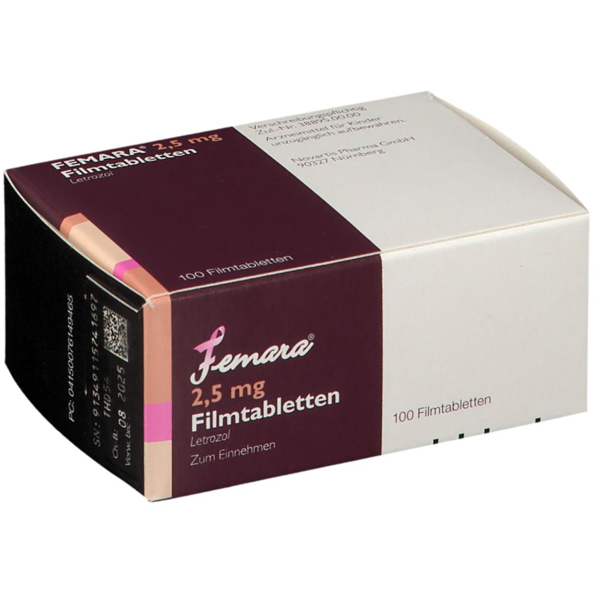 FEMARA 2.5 mg, Filmtabletten
