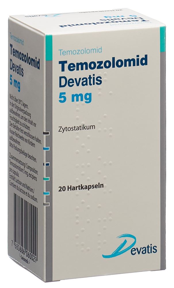 Temozolomid Devatis 5 mg, Kapseln