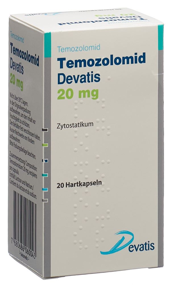 Temozolomid Devatis 20 mg, Kapseln