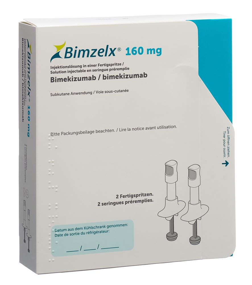 Bimzelx 160 mg, solution injectable en stylo prérempli