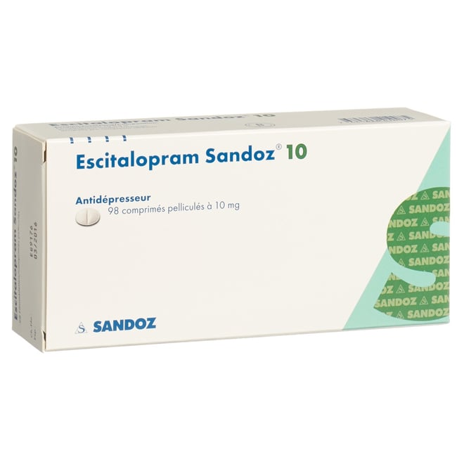 ESCITALOPRAM Viatris cpr pell 10 mg 98 pce