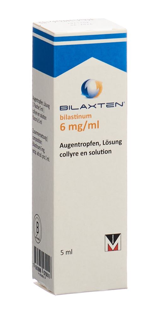 BILAXIN Ophta 6 mg / ml gtt opht 6 mg 5 ml