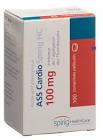 ASS Cardio Zentiva 100 mg, Magensaftresistente Tabletten
