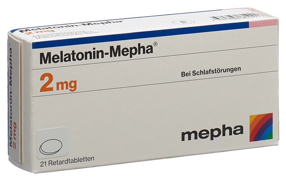 Melatonin-Mepha 2 mg, Retardtabletten