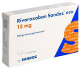 Rivaroxaban Sandoz eco 10 mg, Filmtabletten