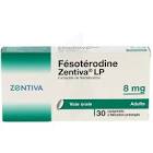 FESOTERODIN Zentiva cpr ret 8 mg 84 pce