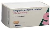 Sitagliptin Metformin Sandoz 50 mg/850 mg, Filmtabletten