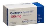 Quetiapin Spirig HC 100, Filmtabletten