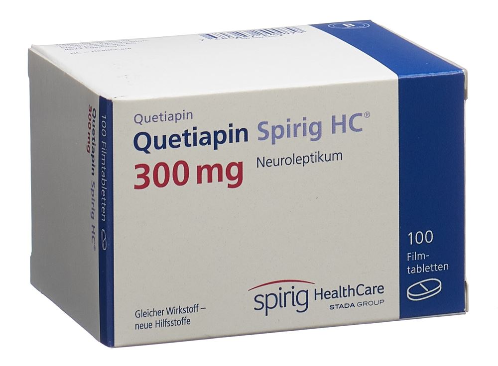 Quetiapin Spirig HC 300, Filmtabletten