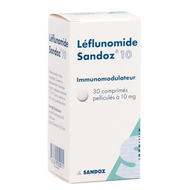TERIFLUNOMIDE Sandoz cpr pell 14 mg 28 pce