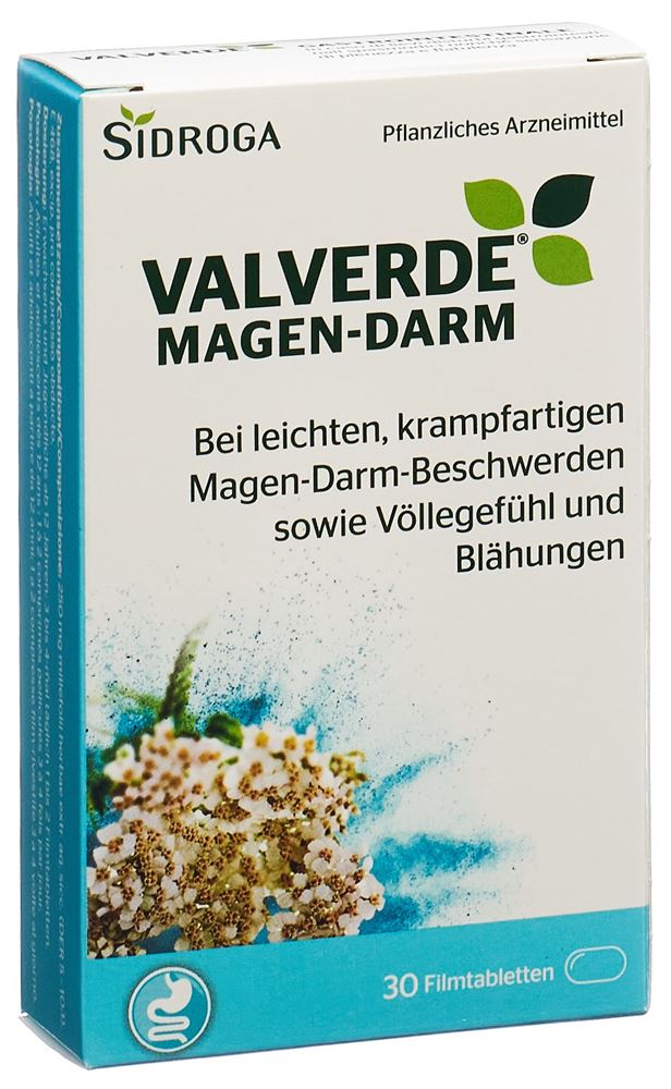 Valverde Magen-Darm, Filmtabletten