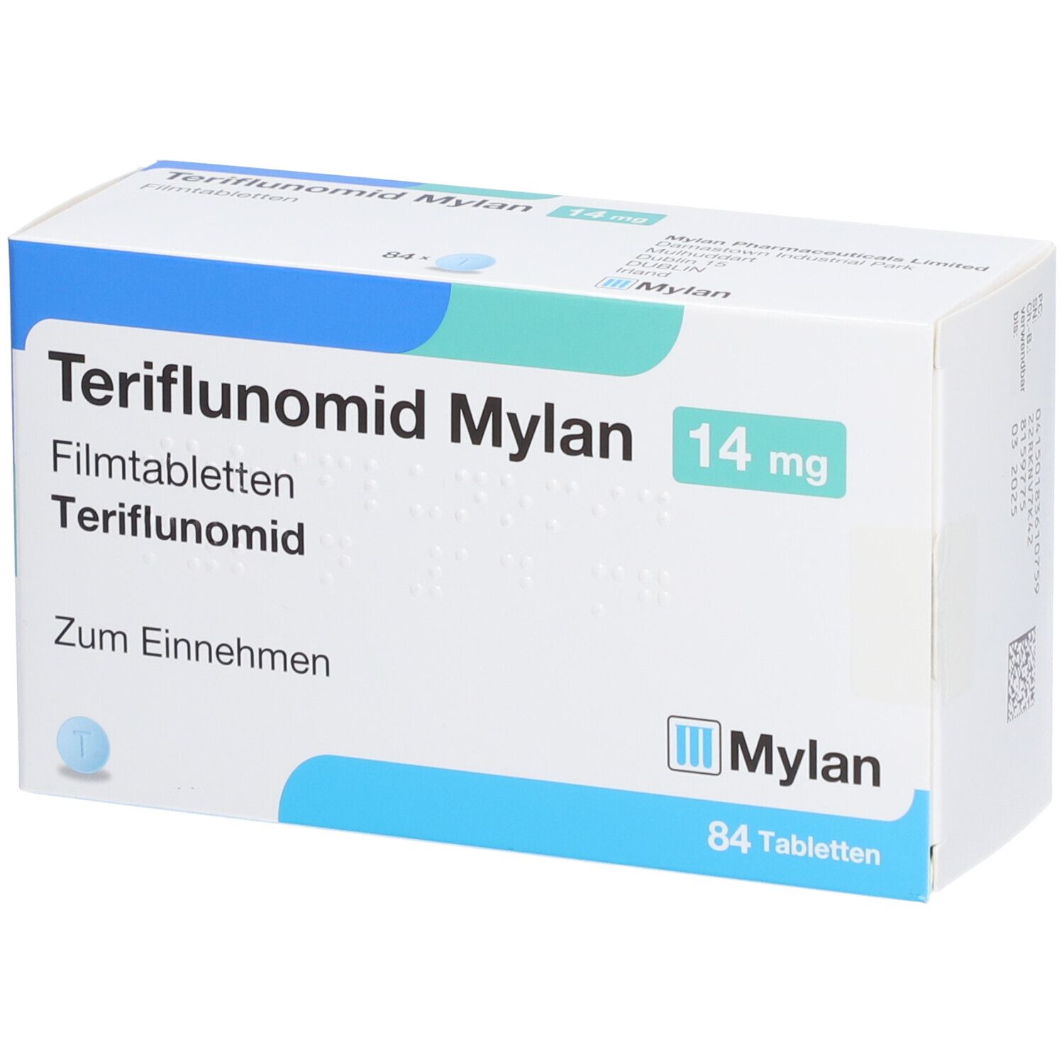 Teriflunomid-Mepha 14 mg QOD, Filmtabletten