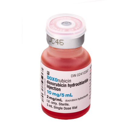 DOXORUBICIN Accord sol inj 20 mg/10ml flac