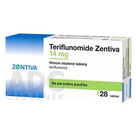 Teriflunomid Zentiva 14 mg, Filmtabletten