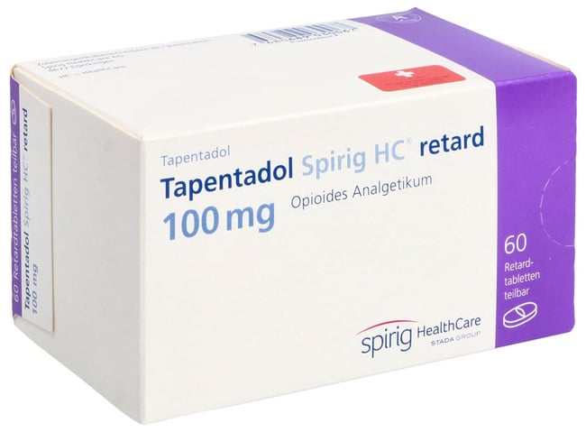 TAPENTADOL Sandoz Retard cpr ret 50 mg 30 pce