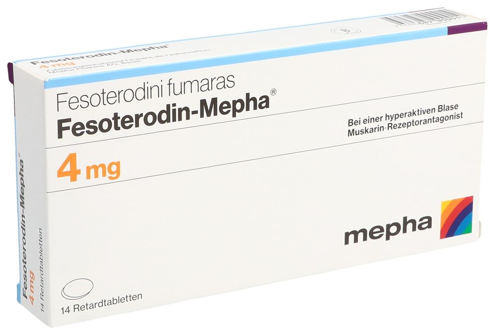 Fesoterodin-Mepha 4 mg, Retardtabletten
