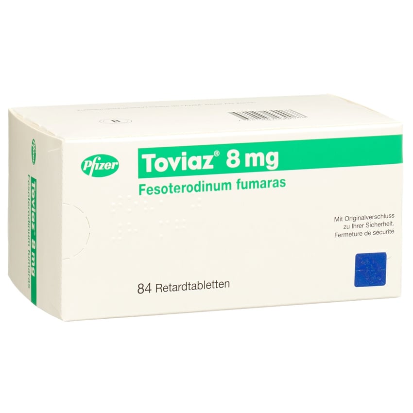 FESOTERODIN Mepha cpr ret 8 mg 84 pce