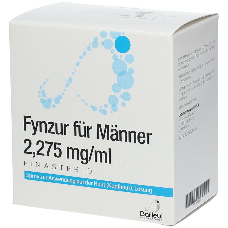 Fynzur 2,275 mg/ml, solution pour pulvérisation cutanée