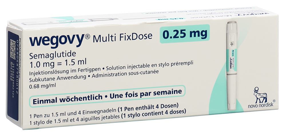 WEGOVY Multi FixDose sol inj 0.25 mg