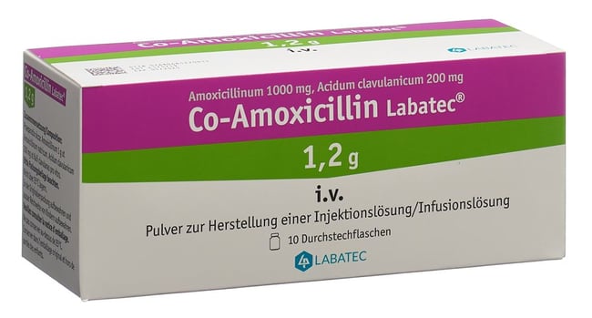 Amoxicillin OrPha 1 g, Pulver zur Herstellung einer Injektions-/Infusionslösung