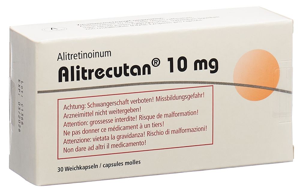 Alitrecutan 10 mg, Weichkapseln