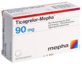 TICAGRELOR Mepha cpr pell 90 mg 98 pce