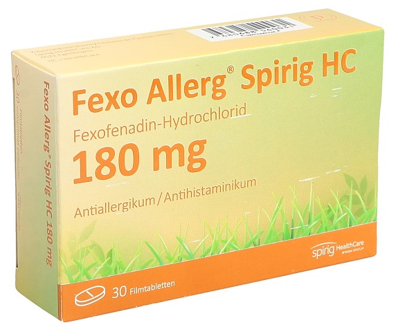 FEXO ALLERG Spirig HC cpr pellic 180 mg 30 pce