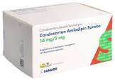 Candesartan Amlodipin Sandoz 8 mg/5 mg , Hartkapseln
